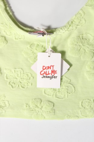 Γυναικείο αμάνικο μπλουζάκι Jennyfer, Μέγεθος S, Χρώμα Πράσινο, Τιμή 9,52 €