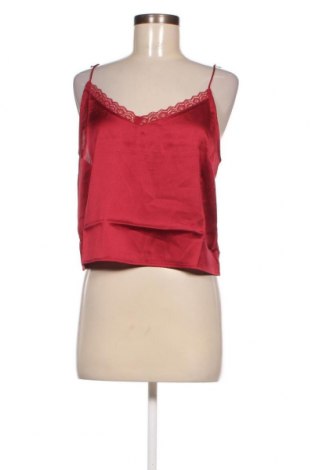 Γυναικείο αμάνικο μπλουζάκι Jennyfer, Μέγεθος L, Χρώμα Κόκκινο, Τιμή 4,00 €