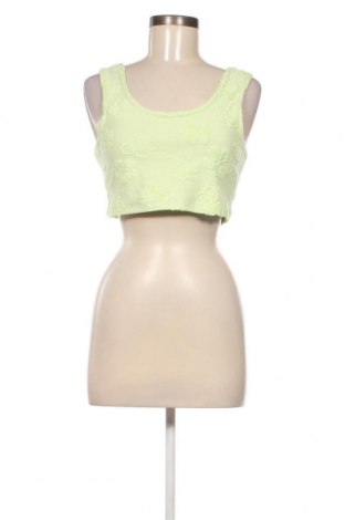 Γυναικείο αμάνικο μπλουζάκι Jennyfer, Μέγεθος M, Χρώμα Πράσινο, Τιμή 9,52 €