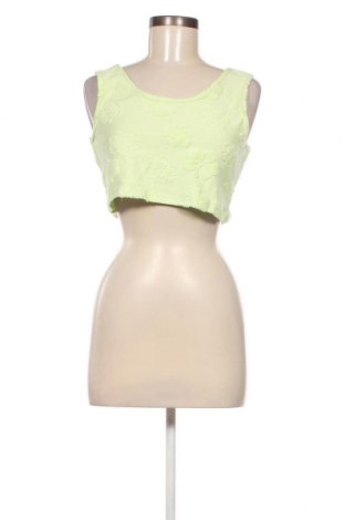 Γυναικείο αμάνικο μπλουζάκι Jennyfer, Μέγεθος L, Χρώμα Πράσινο, Τιμή 9,52 €