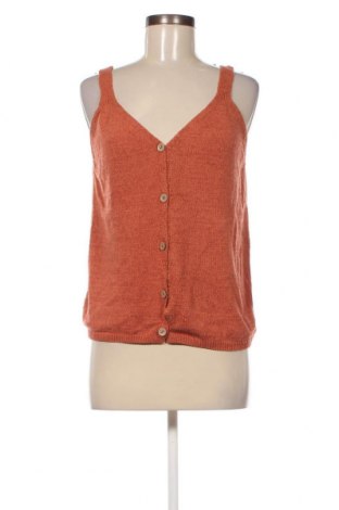 Γυναικείο αμάνικο μπλουζάκι Kiabi, Μέγεθος L, Χρώμα Πορτοκαλί, Τιμή 4,42 €