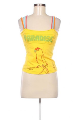 Γυναικείο αμάνικο μπλουζάκι Killah, Μέγεθος M, Χρώμα Κίτρινο, Τιμή 8,91 €