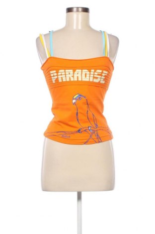 Γυναικείο αμάνικο μπλουζάκι Killah, Μέγεθος M, Χρώμα Πορτοκαλί, Τιμή 12,69 €