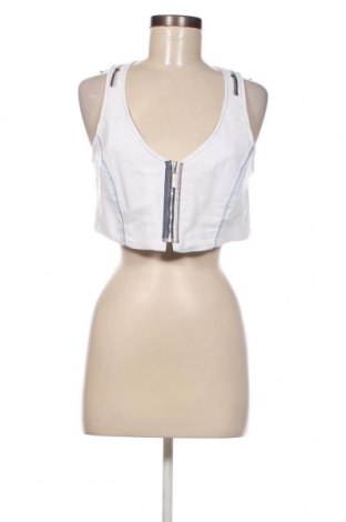 Γυναικείο αμάνικο μπλουζάκι La Mode Est A Vous, Μέγεθος L, Χρώμα Λευκό, Τιμή 4,54 €