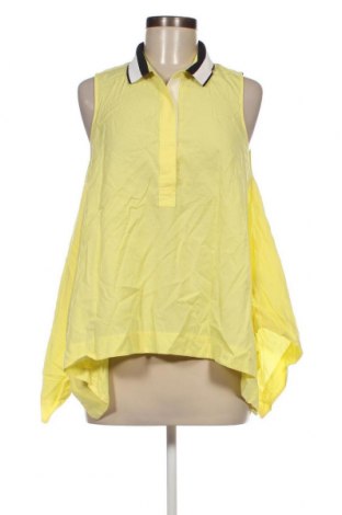 Γυναικείο αμάνικο μπλουζάκι Lacoste, Μέγεθος M, Χρώμα Κίτρινο, Τιμή 14,85 €