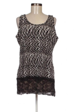Γυναικείο αμάνικο μπλουζάκι Laura Torelli, Μέγεθος XL, Χρώμα Πολύχρωμο, Τιμή 4,58 €