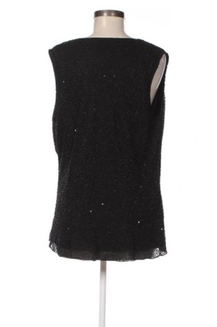 Γυναικείο αμάνικο μπλουζάκι Marina Rinaldi, Μέγεθος XL, Χρώμα Μαύρο, Τιμή 30,11 €