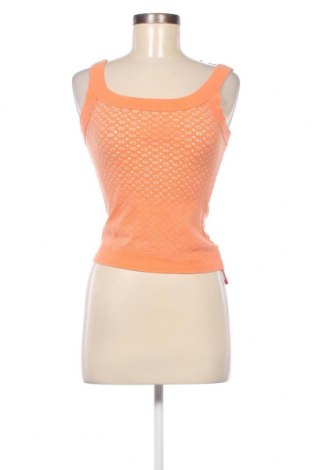 Γυναικείο αμάνικο μπλουζάκι Miss Sixty, Μέγεθος S, Χρώμα Πορτοκαλί, Τιμή 8,91 €