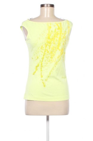 Γυναικείο αμάνικο μπλουζάκι Miss Sixty, Μέγεθος XS, Χρώμα Κίτρινο, Τιμή 7,42 €