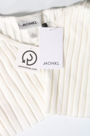 Γυναικείο αμάνικο μπλουζάκι Monki, Μέγεθος XL, Χρώμα Λευκό, Τιμή 6,46 €