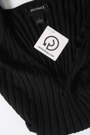 Γυναικείο αμάνικο μπλουζάκι Monki, Μέγεθος L, Χρώμα Μαύρο, Τιμή 6,46 €