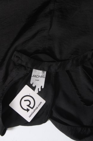 Γυναικείο αμάνικο μπλουζάκι Monki, Μέγεθος L, Χρώμα Μαύρο, Τιμή 10,59 €