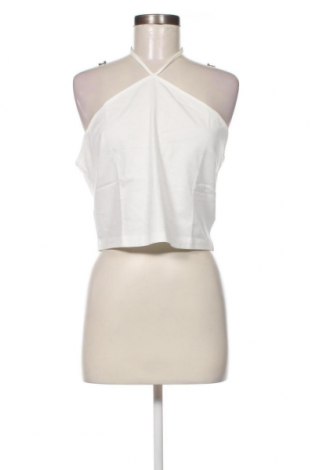 Γυναικείο αμάνικο μπλουζάκι NA-KD, Μέγεθος XXL, Χρώμα Λευκό, Τιμή 8,52 €