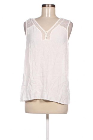 Γυναικείο αμάνικο μπλουζάκι Naf Naf, Μέγεθος M, Χρώμα Λευκό, Τιμή 3,10 €