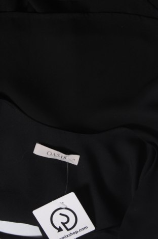 Γυναικείο αμάνικο μπλουζάκι Oasis, Μέγεθος L, Χρώμα Μαύρο, Τιμή 2,58 €