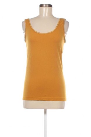 Γυναικείο αμάνικο μπλουζάκι Object, Μέγεθος M, Χρώμα Κίτρινο, Τιμή 2,97 €
