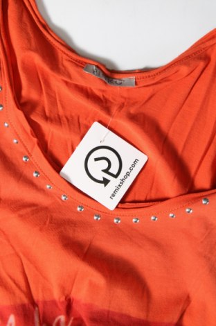 Damska koszulka na ramiączkach Pinko, Rozmiar M, Kolor Pomarańczowy, Cena 93,56 zł