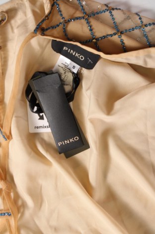 Γυναικείο αμάνικο μπλουζάκι Pinko, Μέγεθος S, Χρώμα  Μπέζ, Τιμή 44,63 €