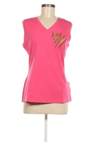 Γυναικείο αμάνικο μπλουζάκι Plein Sport, Μέγεθος M, Χρώμα Ρόζ , Τιμή 96,00 €