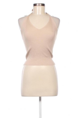 Γυναικείο αμάνικο μπλουζάκι Primark, Μέγεθος XS, Χρώμα  Μπέζ, Τιμή 2,97 €