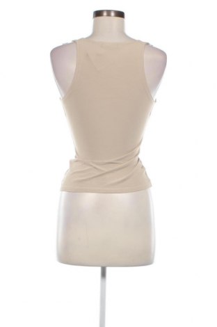 Γυναικείο αμάνικο μπλουζάκι Repeat, Μέγεθος M, Χρώμα  Μπέζ, Τιμή 14,85 €