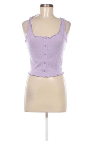Γυναικείο αμάνικο μπλουζάκι SHEIN, Μέγεθος M, Χρώμα Βιολετί, Τιμή 8,04 €