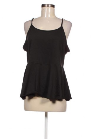 Γυναικείο αμάνικο μπλουζάκι SHEIN, Μέγεθος XL, Χρώμα Μαύρο, Τιμή 3,22 €