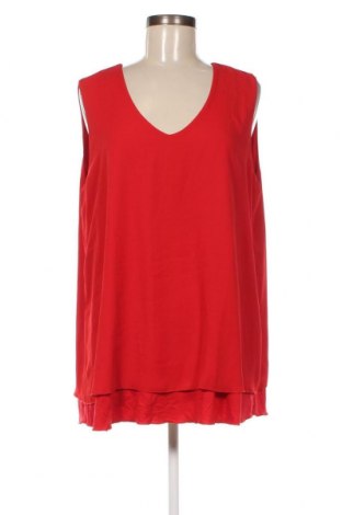 Γυναικείο αμάνικο μπλουζάκι Samoon, Μέγεθος L, Χρώμα Κόκκινο, Τιμή 6,19 €
