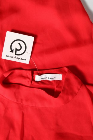 Γυναικείο αμάνικο μπλουζάκι Samsoe & Samsoe, Μέγεθος S, Χρώμα Κόκκινο, Τιμή 6,43 €
