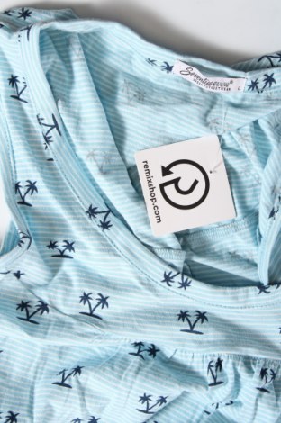 Γυναικείο αμάνικο μπλουζάκι Seventy Seven, Μέγεθος L, Χρώμα Μπλέ, Τιμή 8,04 €