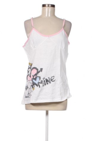 Γυναικείο αμάνικο μπλουζάκι Snoopy, Μέγεθος XXL, Χρώμα Λευκό, Τιμή 8,04 €