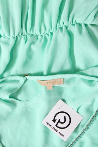 Γυναικείο αμάνικο μπλουζάκι Soky & Soka, Μέγεθος S, Χρώμα Πράσινο, Τιμή 8,04 €