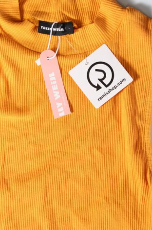 Γυναικείο αμάνικο μπλουζάκι Tally Weijl, Μέγεθος L, Χρώμα Πορτοκαλί, Τιμή 4,44 €