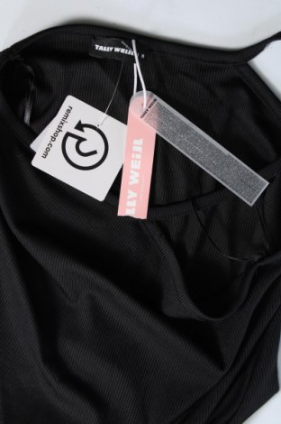 Γυναικείο αμάνικο μπλουζάκι Tally Weijl, Μέγεθος M, Χρώμα Μαύρο, Τιμή 4,11 €