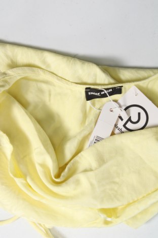 Γυναικείο αμάνικο μπλουζάκι Tally Weijl, Μέγεθος XS, Χρώμα Κίτρινο, Τιμή 3,79 €