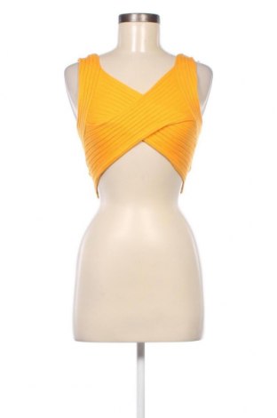 Γυναικείο αμάνικο μπλουζάκι Tally Weijl, Μέγεθος M, Χρώμα Κίτρινο, Τιμή 3,46 €