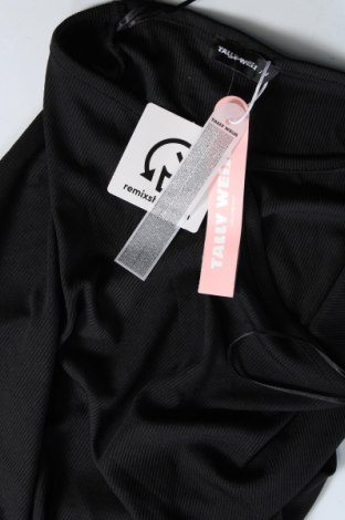 Γυναικείο αμάνικο μπλουζάκι Tally Weijl, Μέγεθος M, Χρώμα Μαύρο, Τιμή 3,90 €