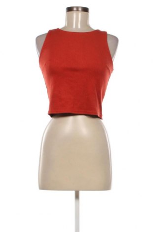 Γυναικείο αμάνικο μπλουζάκι Tally Weijl, Μέγεθος S, Χρώμα Καφέ, Τιμή 2,89 €