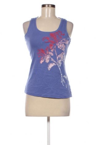Γυναικείο αμάνικο μπλουζάκι Tom Tailor, Μέγεθος S, Χρώμα Μπλέ, Τιμή 6,19 €