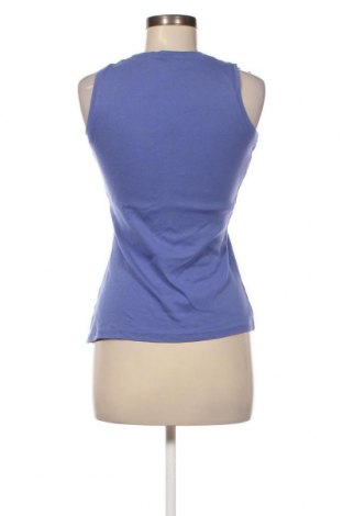 Γυναικείο αμάνικο μπλουζάκι Tom Tailor, Μέγεθος S, Χρώμα Μπλέ, Τιμή 6,19 €
