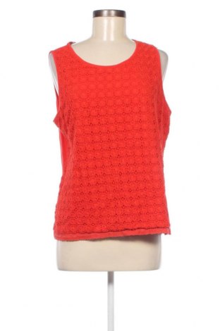 Γυναικείο αμάνικο μπλουζάκι Yessica, Μέγεθος L, Χρώμα Κόκκινο, Τιμή 3,38 €