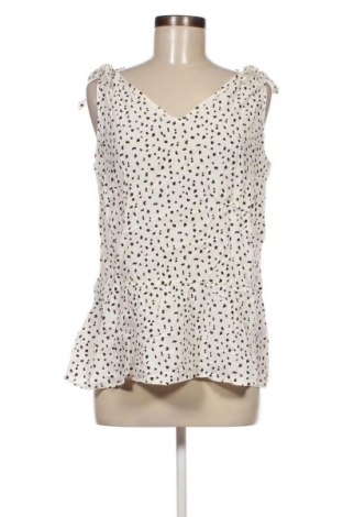 Γυναικείο αμάνικο μπλουζάκι Yessica, Μέγεθος L, Χρώμα Λευκό, Τιμή 4,82 €