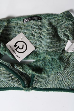 Γυναικείο αμάνικο μπλουζάκι Zara, Μέγεθος M, Χρώμα Πράσινο, Τιμή 4,95 €