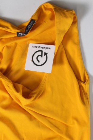 Дамски потник Zara, Размер S, Цвят Жълт, Цена 11,76 лв.