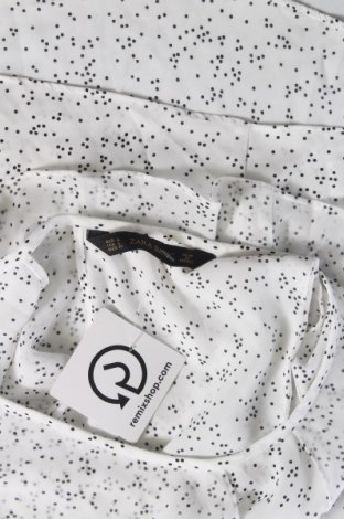 Γυναικείο αμάνικο μπλουζάκι Zara, Μέγεθος L, Χρώμα Λευκό, Τιμή 7,67 €