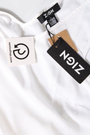Γυναικείο αμάνικο μπλουζάκι Zign, Μέγεθος XL, Χρώμα Λευκό, Τιμή 4,63 €