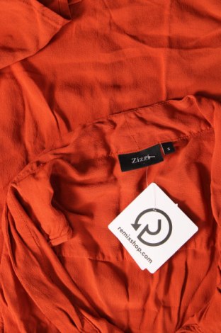 Γυναικείο αμάνικο μπλουζάκι Zizzi, Μέγεθος L, Χρώμα Πορτοκαλί, Τιμή 7,42 €