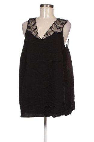 Γυναικείο αμάνικο μπλουζάκι Zizzi, Μέγεθος M, Χρώμα Μαύρο, Τιμή 3,26 €