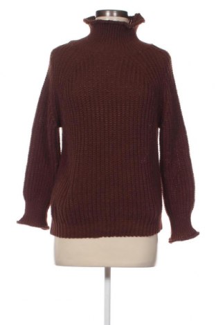 Дамски пуловер, Размер S, Цвят Кафяв, Цена 8,12 лв.