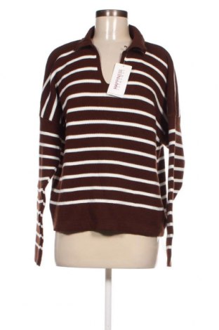 Дамски пуловер, Размер M, Цвят Кафяв, Цена 46,00 лв.